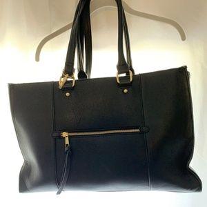 Merona Black Tote